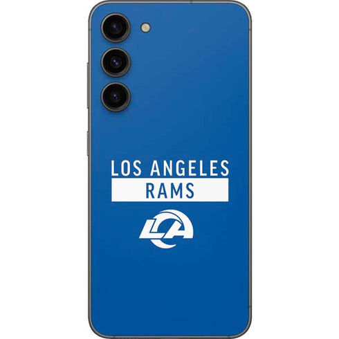 NFL Los Angeles Rams Blue Performance Series Galaxy S23 Plus Skin