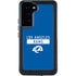 NFL Los Angeles Rams Blue Performance Series Galaxy S23 Plus Waterproof Case