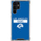 NFL Los Angeles Rams Blue Performance Series Galaxy S24 Ultra Clear Case