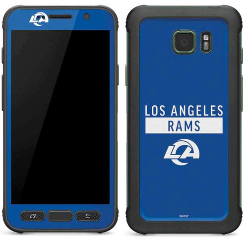 NFL Los Angeles Rams Blue Performance Series Galaxy S7 Active Skin