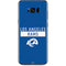 NFL Los Angeles Rams Blue Performance Series Galaxy S8 Plus Skin