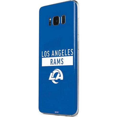 NFL Los Angeles Rams Blue Performance Series Galaxy S8 Skin