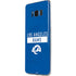 NFL Los Angeles Rams Blue Performance Series Galaxy S8 Skin
