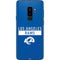 NFL Los Angeles Rams Blue Performance Series Galaxy S9 Plus Skin