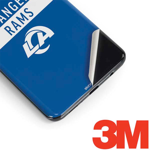 NFL Los Angeles Rams Blue Performance Series Galaxy S9 Plus Skin