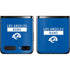 NFL Los Angeles Rams Blue Performance Series Galaxy Z Flip Skin