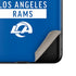 NFL Los Angeles Rams Blue Performance Series Galaxy Z Flip Skin