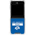 NFL Los Angeles Rams Blue Performance Series Galaxy Z Flip5 5G Clear Case