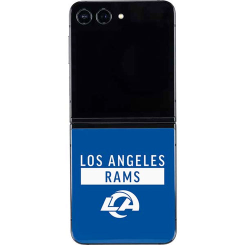 NFL Los Angeles Rams Blue Performance Series Galaxy Z Flip5 5G Skin