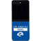 NFL Los Angeles Rams Blue Performance Series Galaxy Z Flip5 5G Skin