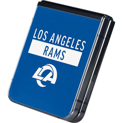 NFL Los Angeles Rams Blue Performance Series Galaxy Z Flip5 5G Skin