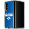 NFL Los Angeles Rams Blue Performance Series Galaxy Z Fold4 5G Clear Case