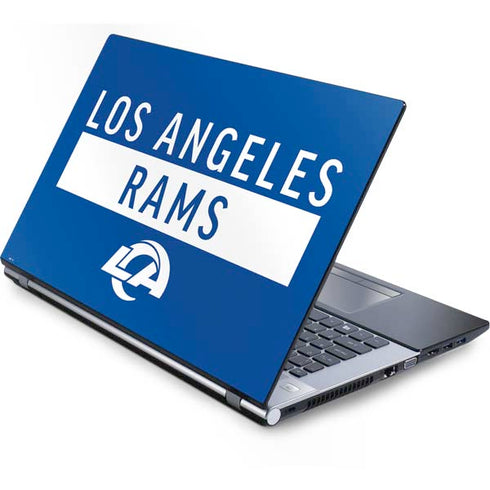 NFL Los Angeles Rams Blue Performance Series Generic Laptop Skin