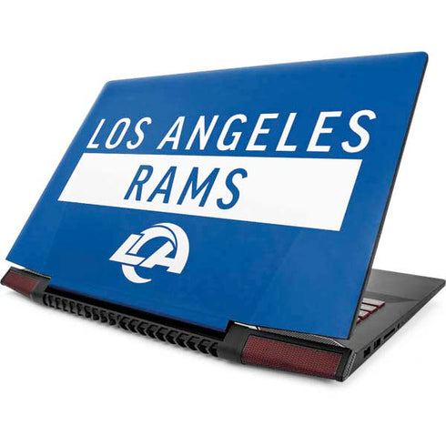 NFL Los Angeles Rams Blue Performance Series Lenovo IdeaPad Skin