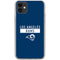 NFL Los Angeles Rams Blue Performance Series iPhone 11 Clear Case