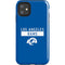 NFL Los Angeles Rams Blue Performance Series iPhone 11 Impact Case