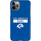 NFL Los Angeles Rams Blue Performance Series iPhone 11 Pro Lite Case