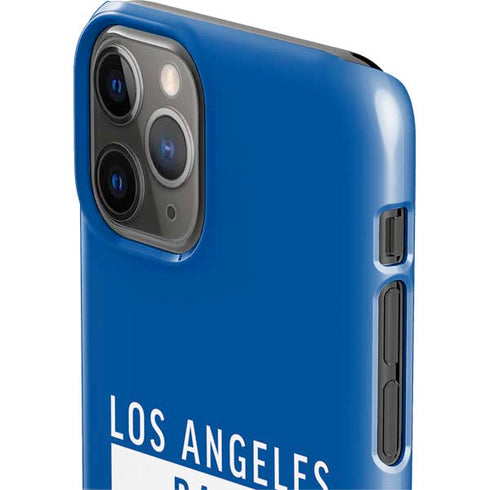 NFL Los Angeles Rams Blue Performance Series iPhone 11 Pro Lite Case