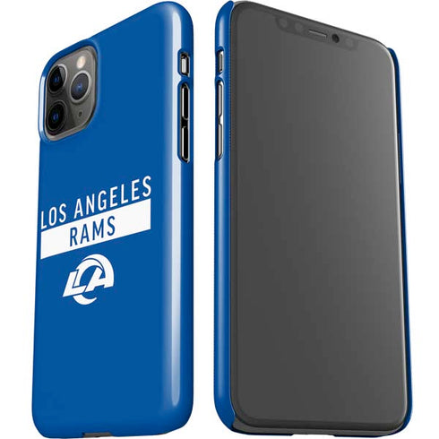 NFL Los Angeles Rams Blue Performance Series iPhone 11 Pro Lite Case