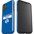 NFL Los Angeles Rams Blue Performance Series iPhone 11 Pro Max Impact Case