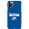 NFL Los Angeles Rams Blue Performance Series iPhone 11 Pro Max Lite Case
