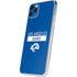 NFL Los Angeles Rams Blue Performance Series iPhone 11 Pro Max Skin