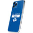NFL Los Angeles Rams Blue Performance Series iPhone 11 Pro Skin