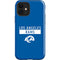 NFL Los Angeles Rams Blue Performance Series iPhone 12 Impact Case