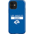 NFL Los Angeles Rams Blue Performance Series iPhone 12 Impact Case