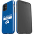 NFL Los Angeles Rams Blue Performance Series iPhone 12 Impact Case