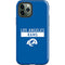 NFL Los Angeles Rams Blue Performance Series iPhone 12 Pro Impact Case