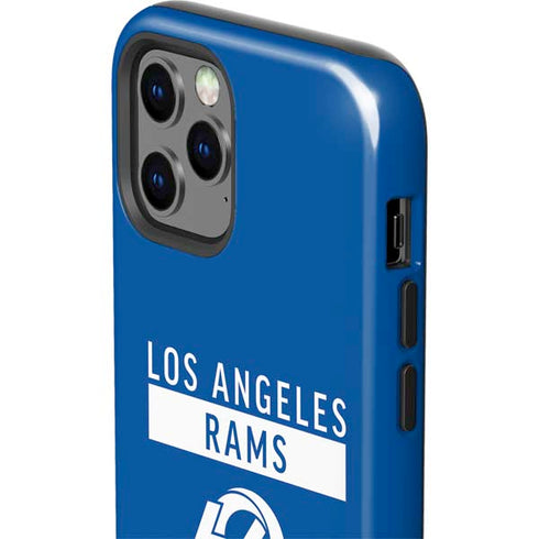 NFL Los Angeles Rams Blue Performance Series iPhone 12 Pro Max Impact Case