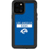 NFL Los Angeles Rams Blue Performance Series iPhone 12 Pro Max Waterproof Case