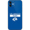 NFL Los Angeles Rams Blue Performance Series iPhone 12 Skin