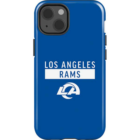 NFL Los Angeles Rams Blue Performance Series iPhone 13 Impact Case