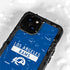 NFL Los Angeles Rams Blue Performance Series iPhone 13 Mini Waterproof Case