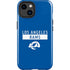 NFL Los Angeles Rams Blue Performance Series iPhone 15 Plus Impact Case