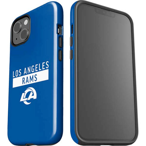 NFL Los Angeles Rams Blue Performance Series iPhone 15 Plus Impact Case