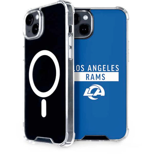 NFL Los Angeles Rams Blue Performance Series iPhone 15 MagSafe Case