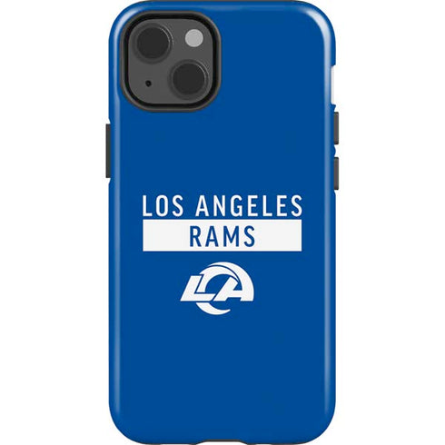 NFL Los Angeles Rams Blue Performance Series iPhone 15 Impact Case