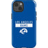 NFL Los Angeles Rams Blue Performance Series iPhone 15 Impact Case