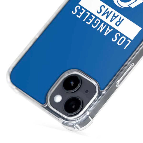 NFL Los Angeles Rams Blue Performance Series iPhone 14 Plus MagSafe Case