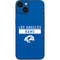 NFL Los Angeles Rams Blue Performance Series iPhone 14 Plus Skin
