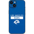 NFL Los Angeles Rams Blue Performance Series iPhone 14 Plus Skin