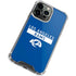 NFL Los Angeles Rams Blue Performance Series iPhone 15 Pro Clear Case