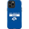 NFL Los Angeles Rams Blue Performance Series iPhone 15 Pro Max Impact Case