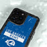 NFL Los Angeles Rams Blue Performance Series iPhone 15 Pro Waterproof Case