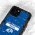 NFL Los Angeles Rams Blue Performance Series iPhone 15 Waterproof Case