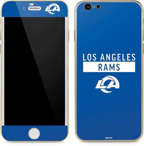 NFL Los Angeles Rams Blue Performance Series iPhone 6/6s Skin