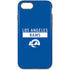 NFL Los Angeles Rams Blue Performance Series iPhone 8 Pro Case